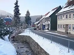 Hahnenkleer Straße an der Laute