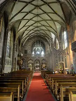 Langhaus, Blick nach Osten