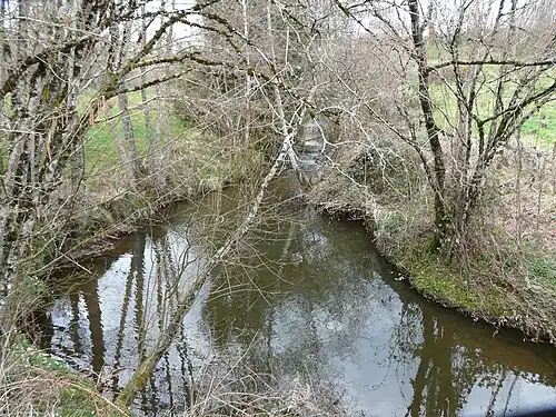 Der Laveau (oder Roulet) zwischen Goudour und Sarrazac