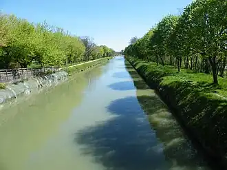 Der Kanal in Montech