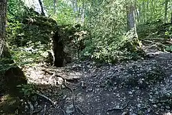 Trou-qui-Fume Höhle in Barbirey-sur-Ouche