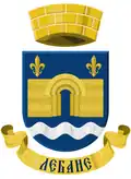Wappen von Lebane (Serbien)