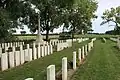 Soldatengräber auf dem Gemeindefriedhof