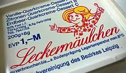 Leckermäulchen – Milchvereinigung des Bezirks Leipzig