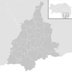 Lage der Gemeinde Bezirk Leibnitz im Bezirk Leibnitz (anklickbare Karte)