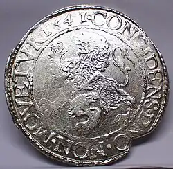 Leeuwendaalder von 1641, Holland Avers und Revers, 1641