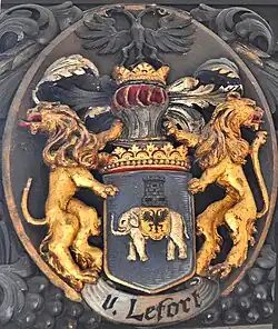 Wappen im Kreishaus Greifswald