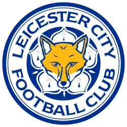 Das Wappen von Leicester City