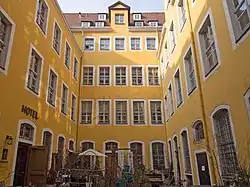 Der barocke Hof des Fregehauses 2016