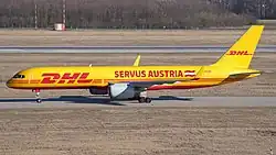 Boeing 757-200F der DHL Air Austria