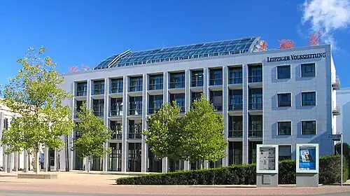 Verlagsgebäude der Leipziger Volkszeitung
