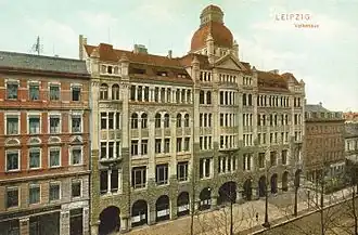 Der Volkshaus-Bau von 1906