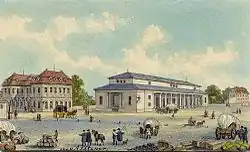 Neue Waage und Akziseamt, ehemals Richters Haus (1850)