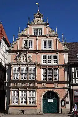 Leisthaus (Hameln), erbaut 1585–1589