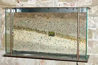 Schaukasten hydrologisch-geologische Situation