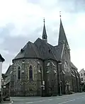 Außenansicht der Kirche St.&nbsp;Anna in Lenhausen