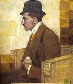 Herrenportrait sitzend