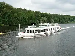 Ehemaliges Bereisungsschiff Leo Sympher