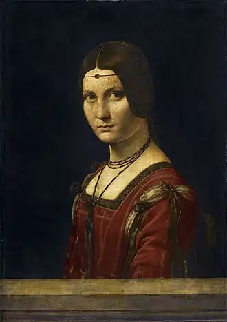 Leonardo da Vinci: La Belle Ferronnière, ca. 1495–1499
