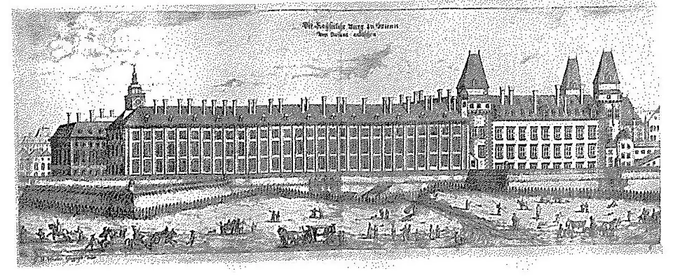 Damalige Neue Burg 1672