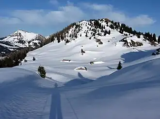 Lerchkogel mit Lerchkogel-Hochleger