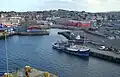 Der Hafen und die Stadt Lerwick