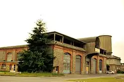 Nördlicher Teil der Tapetenfabrik Leroy mit der Energieanlage