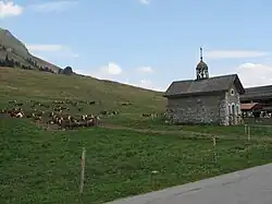 Kapelle Aravis auf der Passhöhe