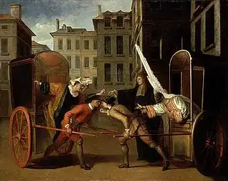 Les Deux Carrosses (Claude Gillot)