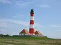 Leuchtturm Westerheversand (erbaut 1906)