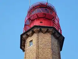 Turmspitze mit Leuchtfeuer