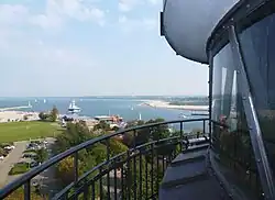Aussicht über die Travemündung