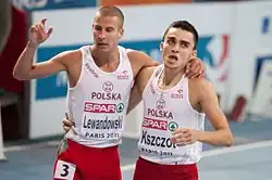 Marcin Lewandowski (links), Rang vier und Adam Kszczot, Rang&nbsp;sechs