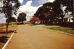 Julius-Nyerere-Straße in Lichinga (1998)