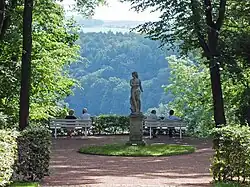Diana-Statue vor dem Zschopautal