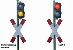 Beispiel und Animation Lichtzeichen