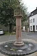 Alter Marktbrunnen, jetzt in der Hochstraße