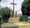 Kreuzigungsgruppe an der Kirche
