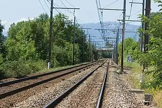 Strecke bei km 164,149