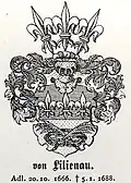 Wappen derer von Lilienau (1666–1688)