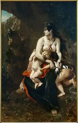 Eugène Delacroix: Médée furieuse, 1836–1838, Palais des Beaux-Arts de Lille