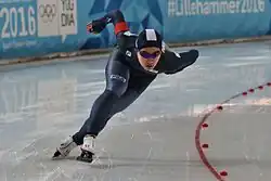 Kim Min-seok bei den Olympischen Jugend-Winterspielen 2016