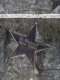 Erinnerungstafel am Limmatspitz