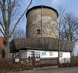 Ehemalige Windmühle, heute Gaststätte auf dem Lindener Berg