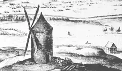 Lindener Turm (Merian-Stich von 1654)