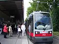 Sonderlinie E am Westbahnhof, anlässlich der U6-Sperre