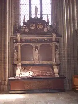 Grabmal von Margareta und ihrem Mann Ture Bielke im Dom zu Linköping