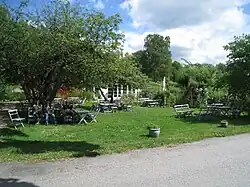 Gartencafé, der Garten
