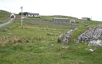 Gebäude in Linshader