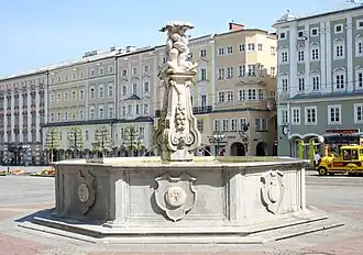 Linz Neptunbrunnen 1685–1690
